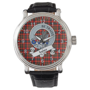 Montre Clan Innes Innes Innes Insigne Tartan Watch