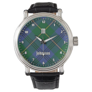 Montre Clan Johnston Tartan Watch