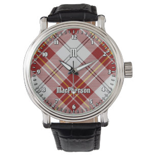 Montre Clan MacPherson robe rouge Tartan Watch