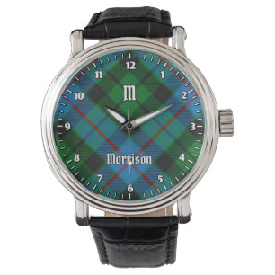 Montre Clan Morrison Chasse Tartan Watch