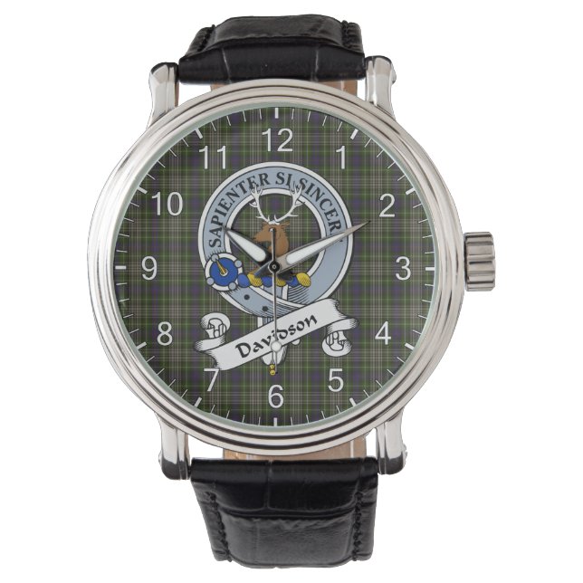 Montre Clan sans temps classique Davidson Tulloch Dress B (devant)