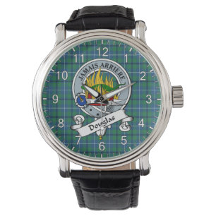 Montre Clan sans temps classique Douglas Badge antique Ta