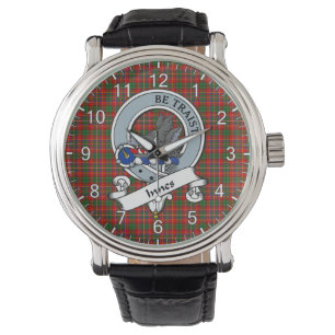 Montre Clan Sans Temps Classique Innes Badge Moderne Tart