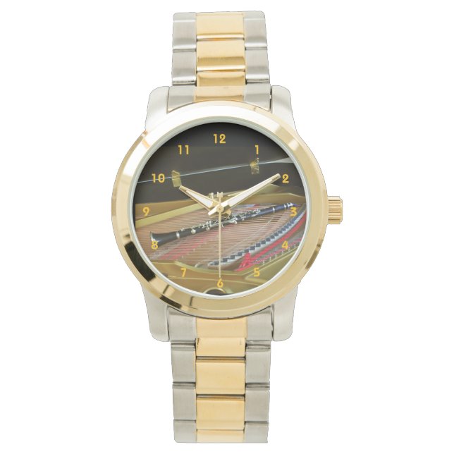 Montre Clarinet en Piano Watch par Leslie Harlow (devant)