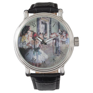 Montre Classe de danse par Edgar Degas, Ballet Art Vintag