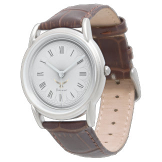 Montre Classic Silver tone Religious Dove Custom
