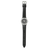 Montre Classique Personnalisée pour Hommes. Aspect (Plat)