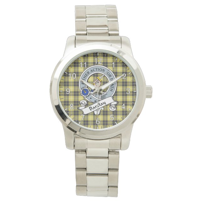 Montre Classique Sans Temps Clan Barclay Robe Moderne Bad (devant)