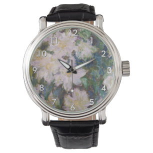 Montre Claude Monet - Clematis blanc