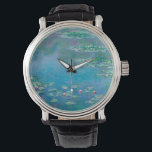 Montre Claude Monet. L'Eau Est Nichée. Impressionnisme fr<br><div class="desc">Montre Claude Monet "Water Lys".</div>