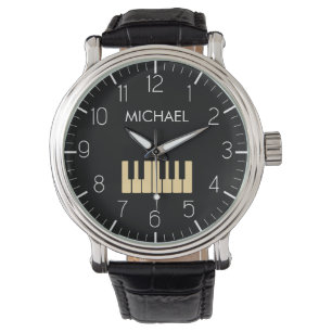 Montre Clavier de piano Musicien personnalisé
