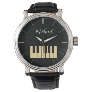 Montre Clavier de piano Musicien personnalisé