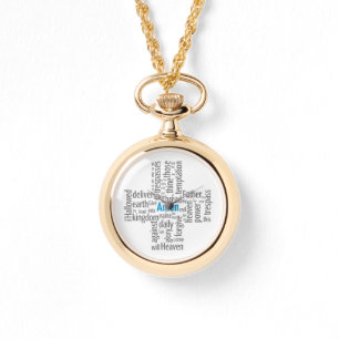 Montre Cloud de la parole de prière du Seigneur