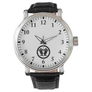 Montre Clous intersectés en cercle