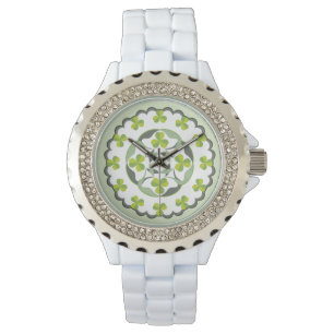 Montre Clover à noeud céleste Shamrock