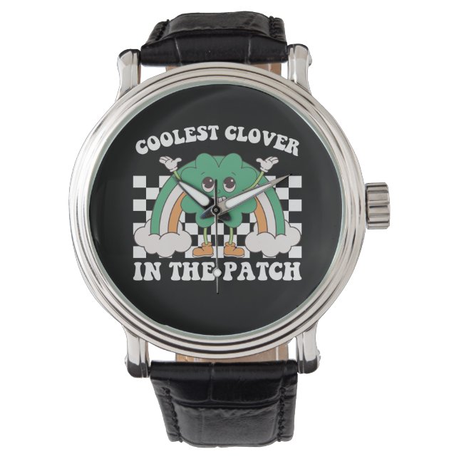 Montre Clover le plus froid dans le Patch St Patrick's Da (devant)