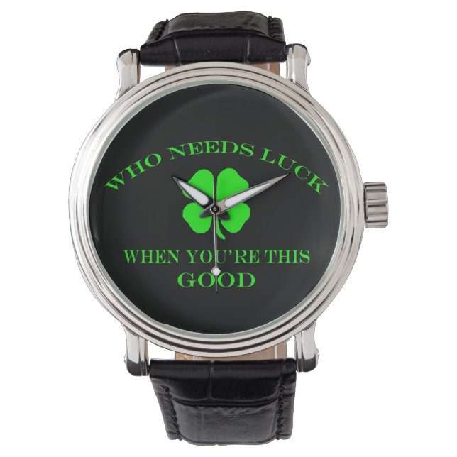 Montre Clover Lucky Watch (devant)