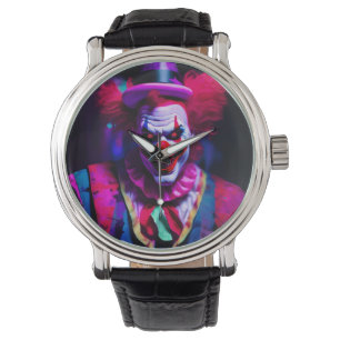 Montre clown effrayant