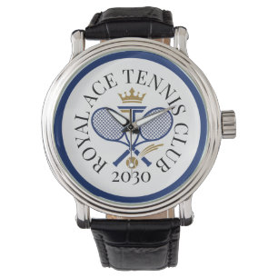 Montre Club de tennis Gold de l'année personnalisé