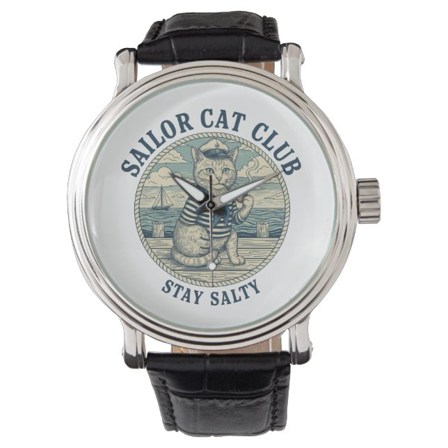 Montre Club du chat marin (devant)