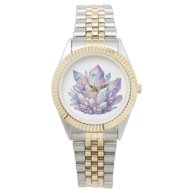 Montre Cluster Pastel Quartz (devant)