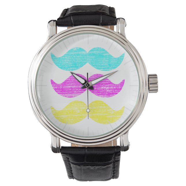 Montre CMY Moustaches (devant)
