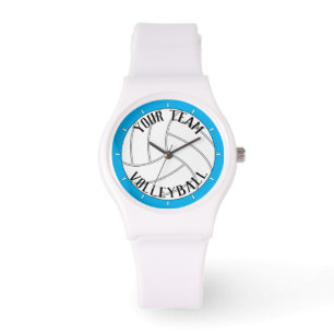 Montre Coach de volley-ball ou joueur Personnalisé Nom de