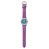 Montre Cochon rose va nager (Plat)