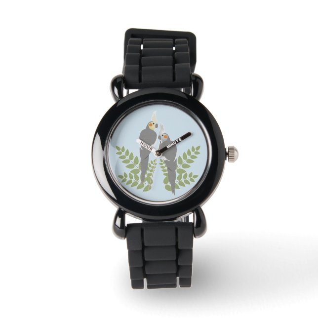 Montre Cockatiel Couple (Recto)