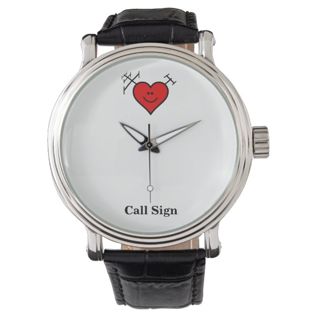 Montre Coeur Avec Antennas Watch + Customisez-Le! (devant)