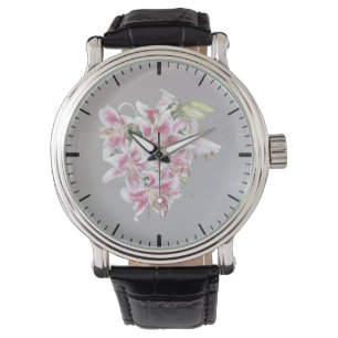 Montre Coeur Avec Stargazer Lys