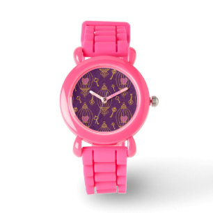 Montre Coeur-clé-motif