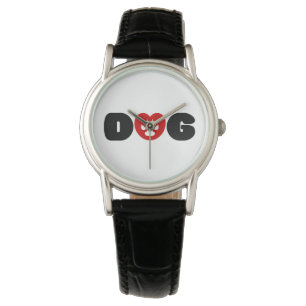 Montre Coeur d'amour de chien