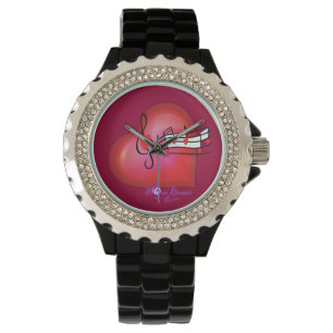 Montre Coeurs et musique