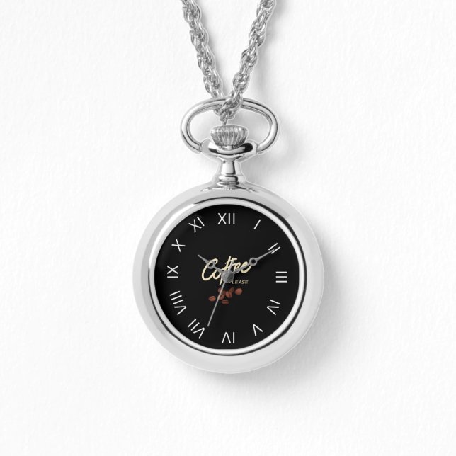Montre Coffee Please Coffee Lover (Recto)