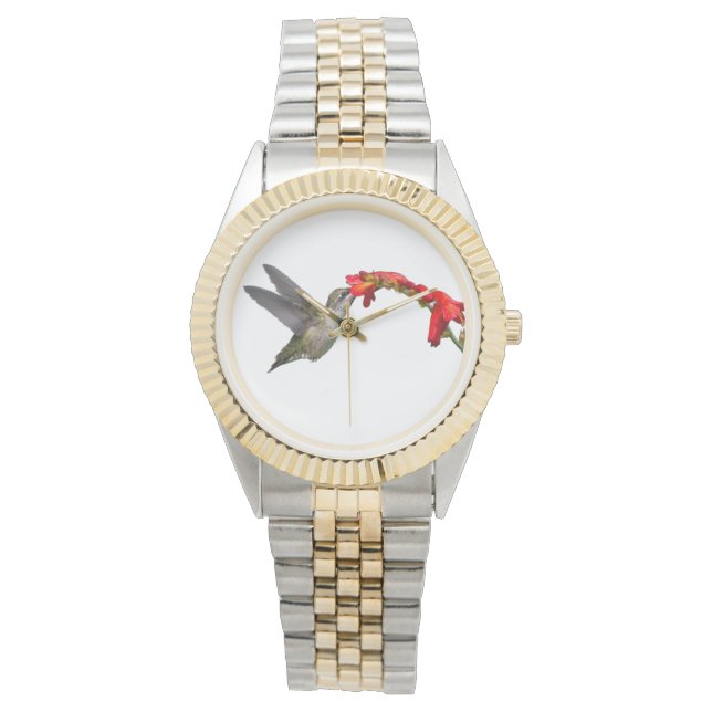 Montre Colibri Et Crocosmie (devant)