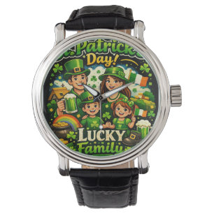 Montre Collection de la Saint-Patrick de la famille Lucky