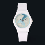 Montre Collection de sirènes peintes<br><div class="desc">Une sirène, leur queue ! Un morceau cool de pop art mettant en vedette cette caractéristique mythique de l'imaginaire sur un arrière - plan simple. Une riche queue de sirène bleue, conçue par June Erica Vess. Quelque chose pour apporter la magie de l'océan à la vie dans votre maison avec...</div>