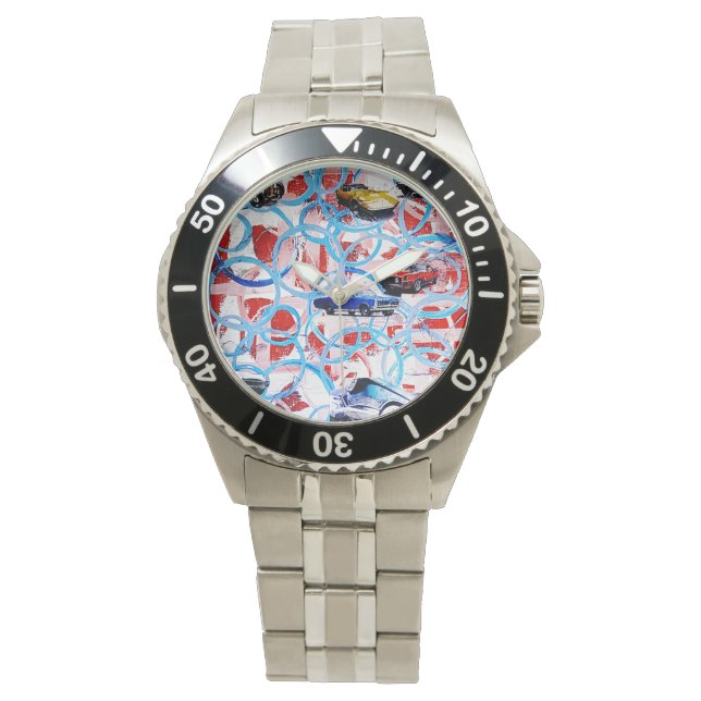 Montre Collection de voitures (devant)
