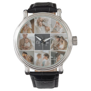 Montre Collection Famille Moderne Photo & cadeau personna