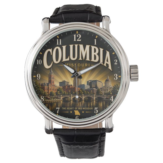 Montre Columbia Missouri (devant)