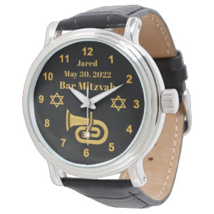 Montre Commande spéciale Barre Mitzvah Watch, Thème Eupho
