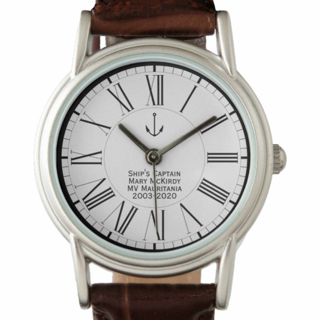 Montre Commémoration de l'équipage de navire de la capita (Créateur téléchargé)