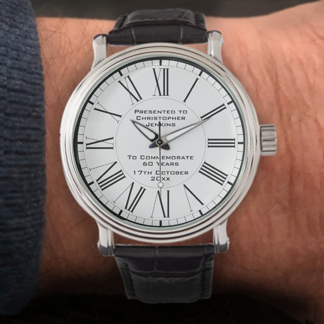 Montre Commemorative 60e anniversaire spécial (Créateur téléchargé)