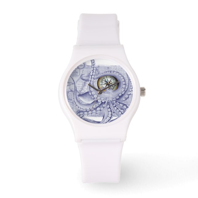 Montre Compas de Purple Octopus (Recto)