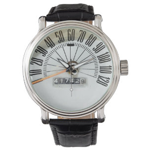 Montre Compteur de vitesse de voiture classique 1964