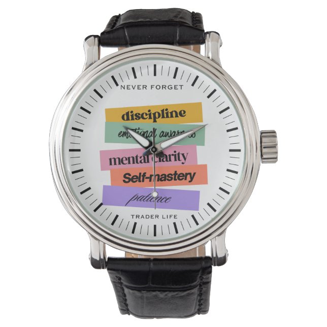 Montre Conception commerciale | Rappel | Motivation (devant)