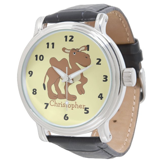 Montre Conception de chameau de Bactriane (Incliné)