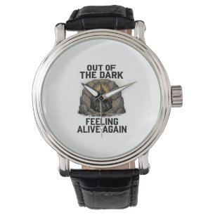 Montre Conception de chemise à gravure de cave vintage re