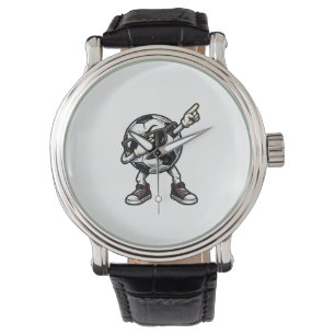 Montre Conception de chemise de balle de football Dabbing